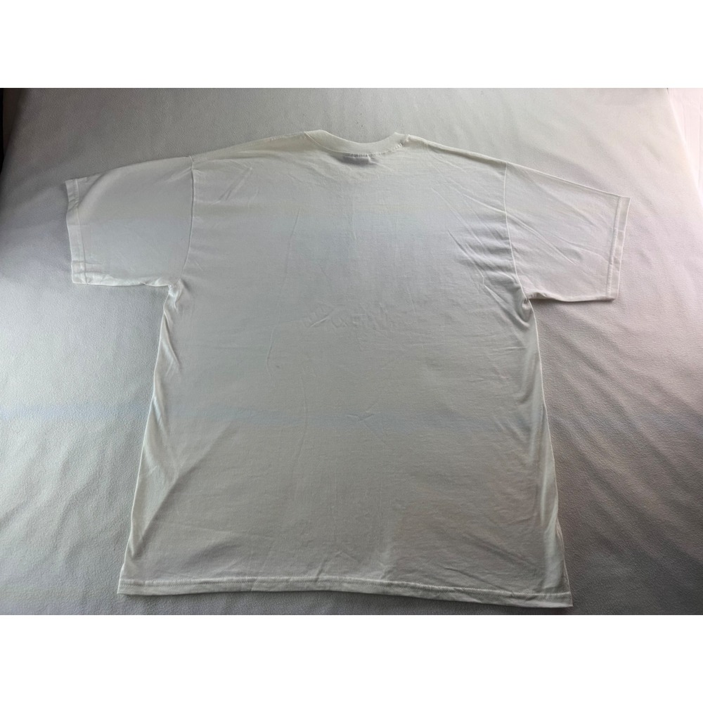 Steve Barrys New York Graphic T Shirt XL Mens White Statue Liberty Empire State - Picture 15 of 16